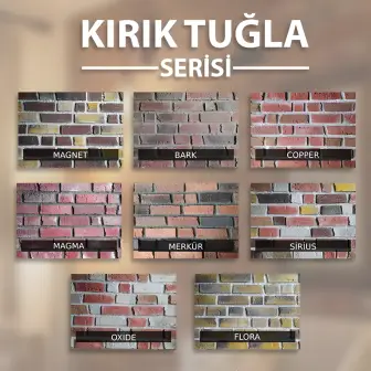 Kırık Tuğla Kaplama Görseli