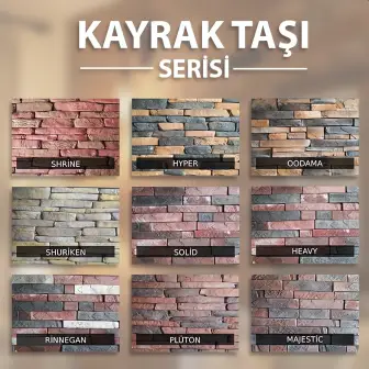 Kayrak Taşı Duvar Görseli
